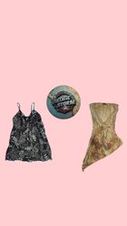Y2K Aesthetic Poly Blouses