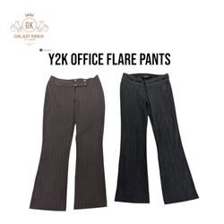 Y2k Office Flare Pants