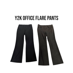 Y2k Office Flare Pants