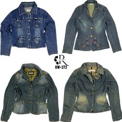 Veste en denim YY2K Britney Era (RW-373)