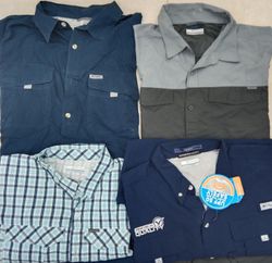 CZ0226 Columbia Camicie da Uomo - 10 Pz