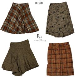 Y2K Wool Mix Skirts (RE-1409)