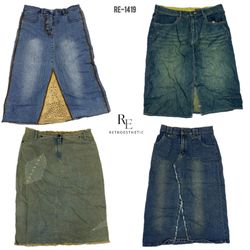 Y2K Britney Era Denim Skirts (RE-1419)