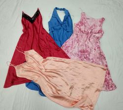 IQ0232 Vestidos de verão Y2K  
- 08 Peças