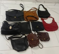 Coach vintage leather bags
