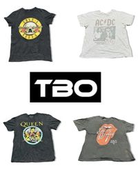 T-shirt vintage imprimé musique