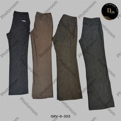 Y2K Ära Schwere Polywoll-Hosen | Zeitloser & Robus..