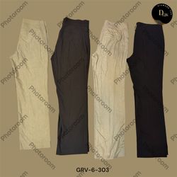 Y2K Ära Zwei-Ton Poly-Hosen | Braun & Creme Minima..