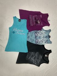 CR4471 Harley Davidson Women's Printed Tanktops