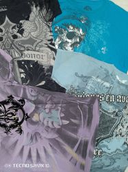 CR4479 Vintage Skull Printed Men's T-Shirts