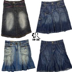 Gonne Midi in Denim Y2K IT Girl (RW-386)