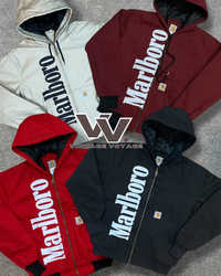Carhartt x Marlboro rework style hooded jackets #2..