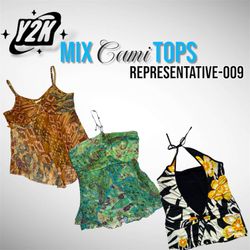 Y2K Representative Cutesy Cami Tops (AA-009)