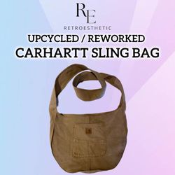 Upcycled Carhartt Sling Bag