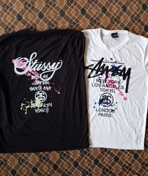Stussy Rework Style Camisetas Design SS 20 PCS