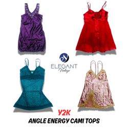 Y2K Angel Energy Cami Tops - 11 pieces - EV0413