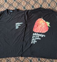 Stussy strawberry city tour rework style tees 20 p..