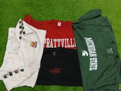 Russell and Vans t-shirts