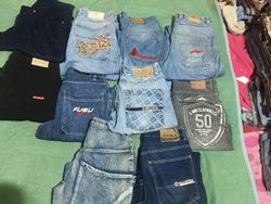 Hip hop baggy jeans