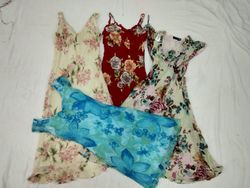 IQ0235 Robes florales d'été Y2K
- 08 pièces