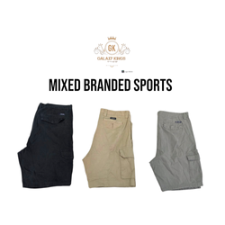 Shorts Misti con Marchio