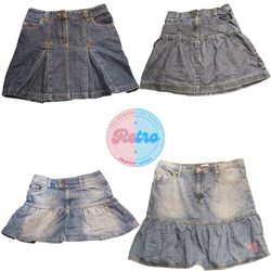 Y2K Denim Mini Skirts – Pleated, Tiered & Vintage ..