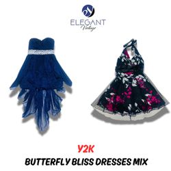 Vestidos de Mariposa Y2K Bliss Mix - 10 piezas - E..