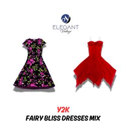 Y2K Fairy Bliss Dresses Mix - 11 pieces - EV0454