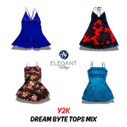 Y2K Dream Byte Tops Mix - 10 pieces - EV0470