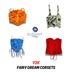 Y2K Fairy Dream Corsets - 10 pieces - EV0471