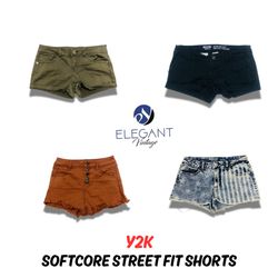 Y2K Soft Core Street Fit Shorts - 10 pieces - EV04..