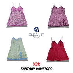Y2k Fantasy Cami Tops - 12 pieces - EV0534