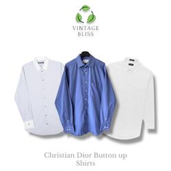 Christian Dior Hemd mit Knopfleiste