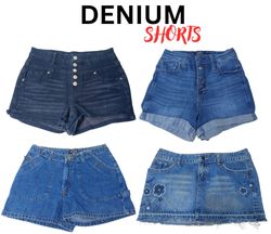 Shorts de Denim para Mulheres