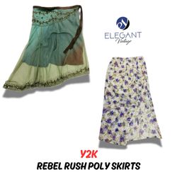 Y2K Rebel Rush Poly Skirts - 14 pieces - EV0510