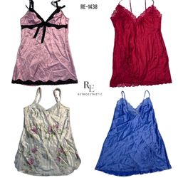Y2K Pretty Silk Slips (RE-1438)