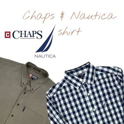 Chaps & Nautica Chemises à col boutonné