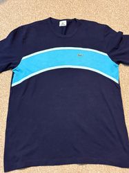Camisetas de gola redonda Lacoste