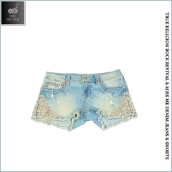 TURE RELIGION ROCK REVIVAL AND MISS ME DENIM JEANS..