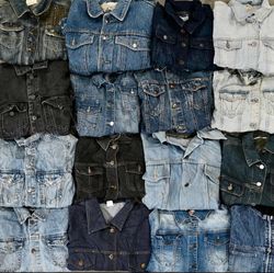 Giubbotti di denim non marcati 100 PEZZI