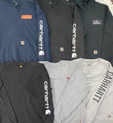 Branded Carhartt Sweatshirts & Hoodies - 10 Pieces