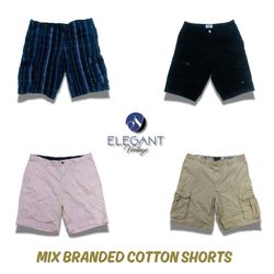 Mix Branded Cotton Shorts - 10 pieces