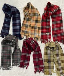 Branded Burberry Scarves - 18 Pieces