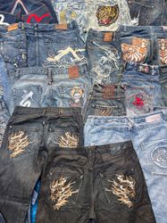 Japanes Jeans Branded  And  Embroidery