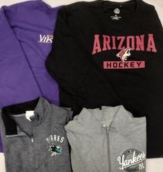 ZH0283 NFL / NHL スウェットシャツ & トラックジャケット - 8 点