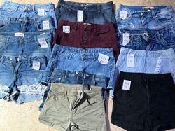 Denim shorts 13 pieces
