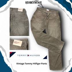Calças Vintage Tommy Hilfiger – Ajuste Clássico Un..