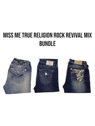 MISS ME TRUE RELIGION ROCK REVIVAL MISTURA PACOTE