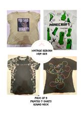 Y2k vintage Printed T shirts classic style (VRM-00..