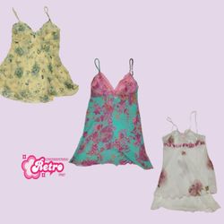 Y2K Slip Mix Dress